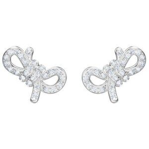 Swarovski Sterling Silver Butterfly Earrings